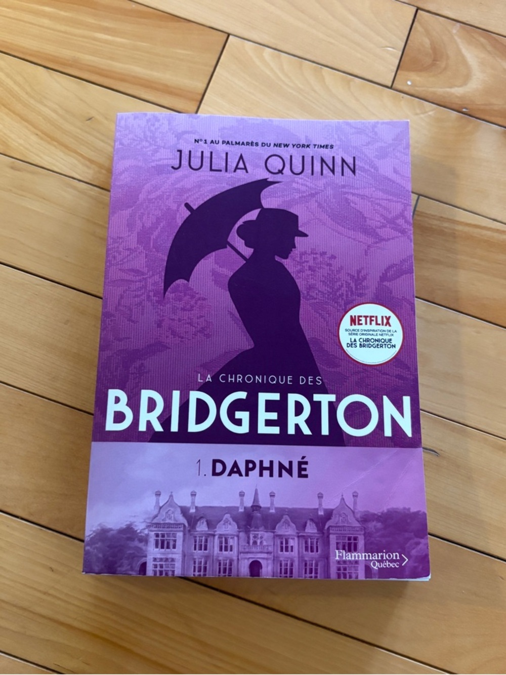 Bridgerton Book French Francais Daphne Julia Quinn Netflix